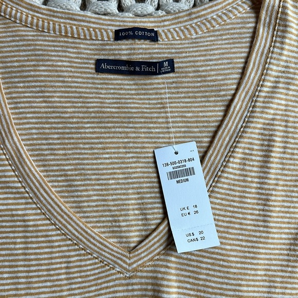 ABERCROMBIE V NECK T (SET OF 2) - M - Picture 6 of 7